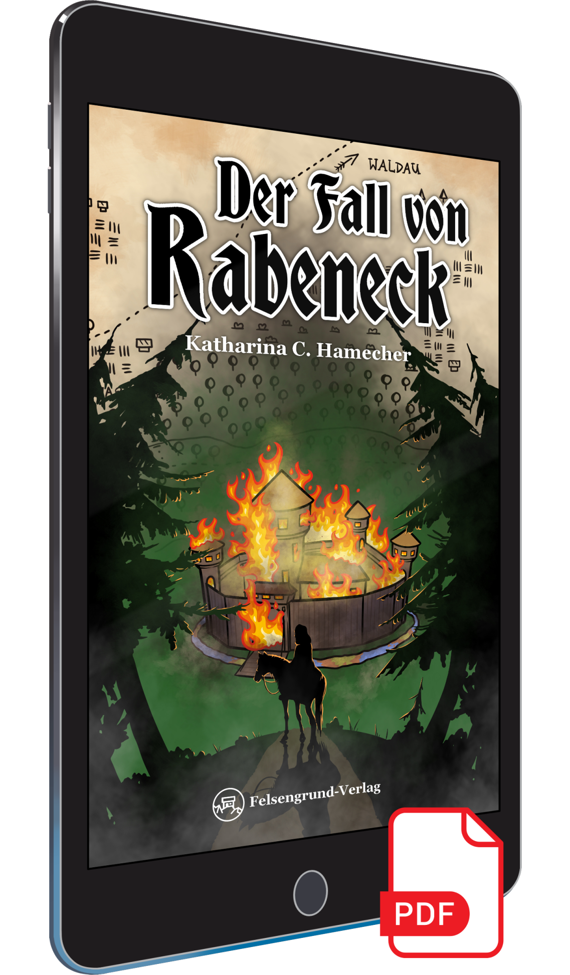 Der Fall von Rabeneck - PDF E-Book (ohne Illustrationen)