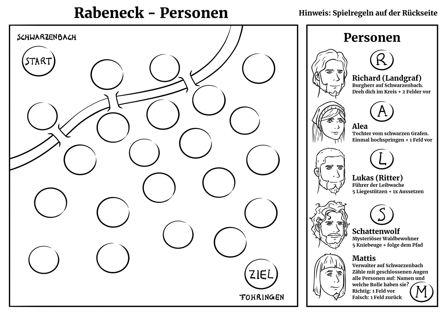 Der Fall von Rabeneck - Das Brettspiel
