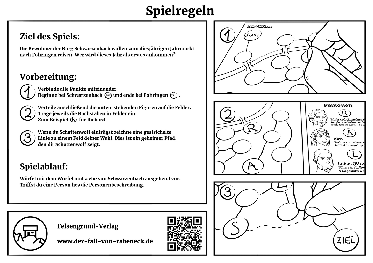 Der Fall von Rabeneck - Das Brettspiel